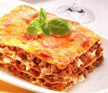Lasagna Jamón y Chorizo